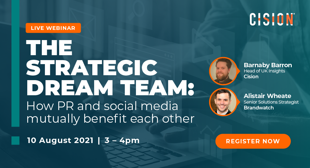[On-demand Webinar] The strategic dream team: How PR and social mutually benefit each other 