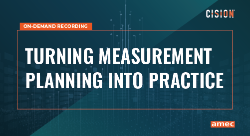 [On-demand webinar] Turning Measurement Planning into Practice