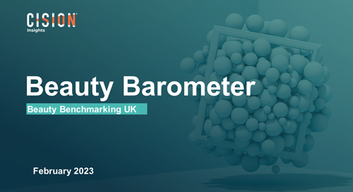Tracking Beauty Sector Trends with Cision’s Beauty Barometer