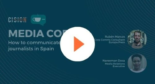 [On-demand Webinar] Media Coffee: How to Communicate with Journalists in Spain
