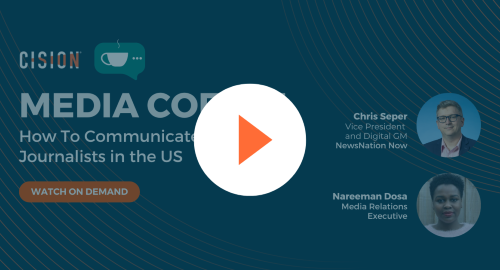 [On-demand Webinar] Media Coffee: How to Work with Journalists in the US