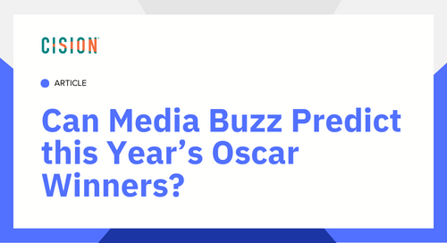 Can Media Buzz Predict this Year’s Oscar Winners?