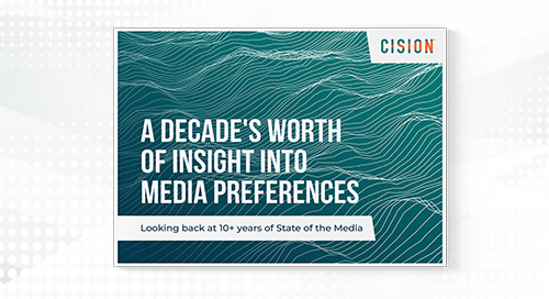 A Decade's Worth of Insight Into Media Preferences A Decade's Worth of Insight Into Media Preferences